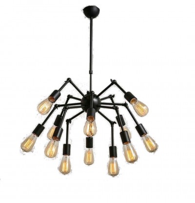 Retro Spider Chandelier 12 Lamps