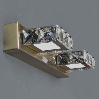 Crystal Antique Mirror Light (2Lamps)