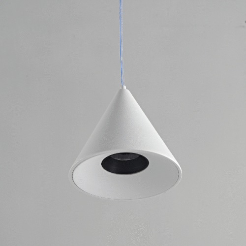 Cone hanginh white