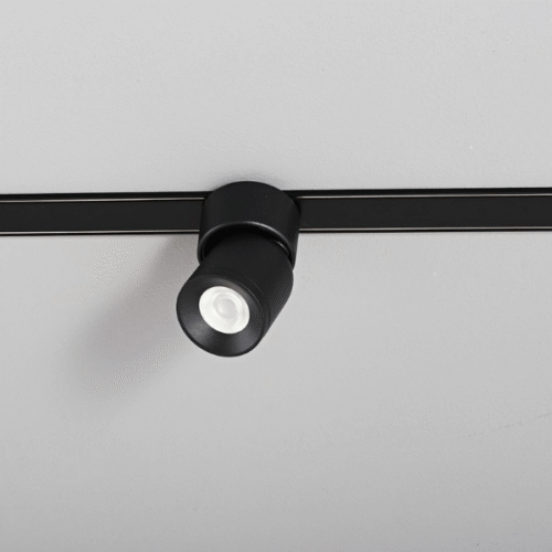 Spotlight rotatable round